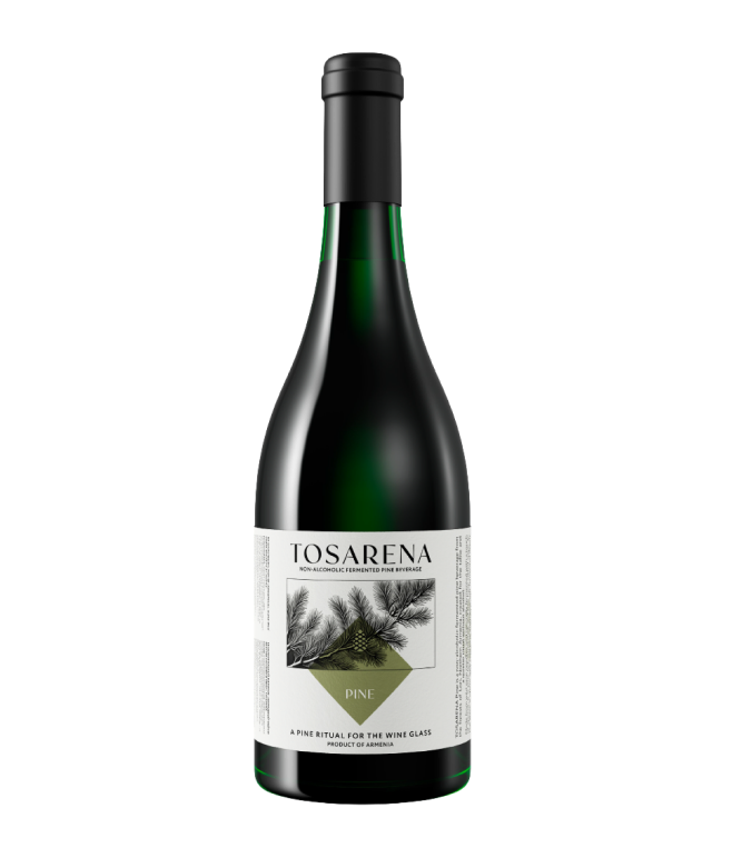 Tosarena Pine and Bazil bottle
